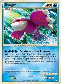 Pokémon-Karte Kyogre SL6