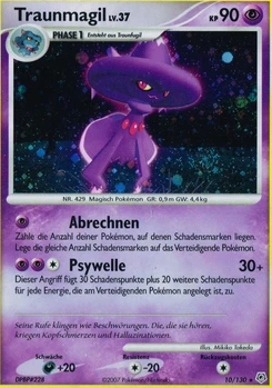 Pokémon-Karte Traunmagil 010/130