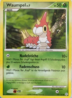 Pokémon-Karte Waumpel 104/130