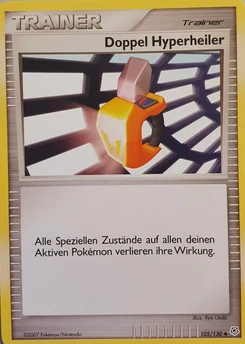 Pokémon-Karte Doppel Hyperheiler 105/130