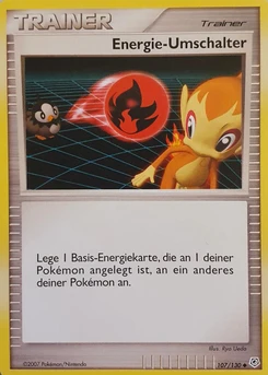 Pokémon-Karte Energie-Umschalter 107/130
