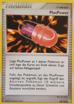 Pokémon-Karte PlusPower 109/130