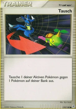 Pokémon-Karte Tausch 119/130