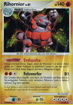Pokémon-Karte Rihornior 012/130