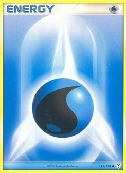 Pokémon-Karte Wasserenergie 125/130