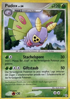 Pokémon-Karte Pudox 025/130
