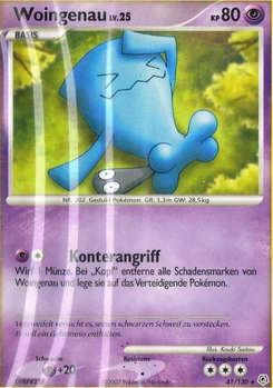Pokémon-Karte Woingenau 041/130