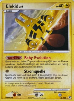 Pokémon-Karte Elekid 048/130