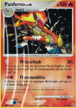 Pokémon-Karte Panferno 005/130