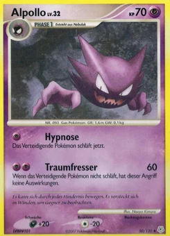 Pokémon-Karte Alpollo 050/130