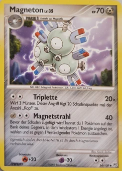 Pokémon-Karte Magneton 054/130