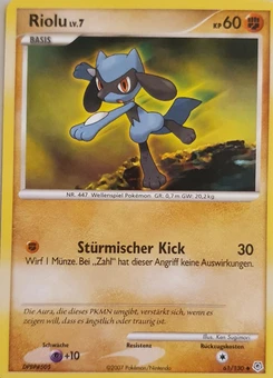 Pokémon-Karte Riolu 061/130