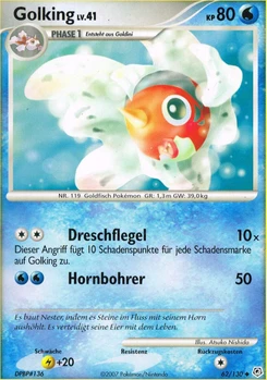 Pokémon-Karte Golking 062/130
