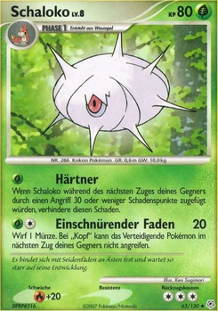 Pokémon-Karte Schaloko 063/130