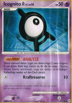 Pokémon-Karte Icognito A 065/130