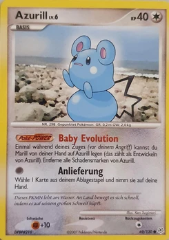 Pokémon-Karte Azurill 069/130