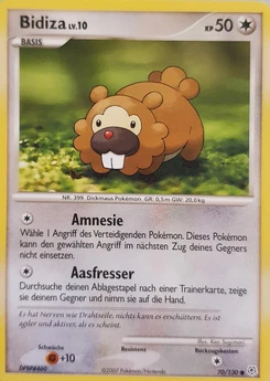 Pokémon-Karte Bidiza 070/130