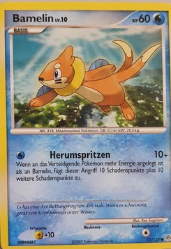 Pokémon-Karte Bamelin 072/130
