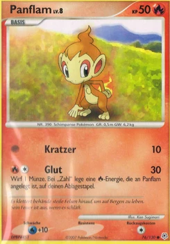 Pokémon-Karte Panflam 076/130