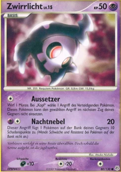 Pokémon-Karte Zwirrlicht 080/130