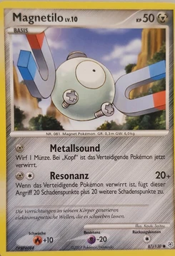 Pokémon-Karte Magnetilo 087/130