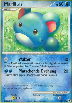 Pokémon-Karte Marill 088/130