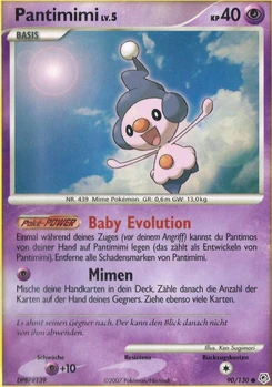 Pokémon-Karte Pantimimi 090/130