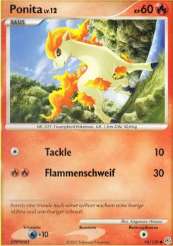 Pokémon-Karte Ponita 094/130