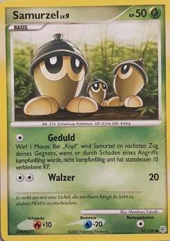 Pokémon-Karte Samurzel 097/130