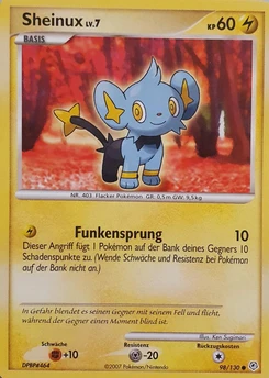 Pokémon-Karte Sheinux 098/130