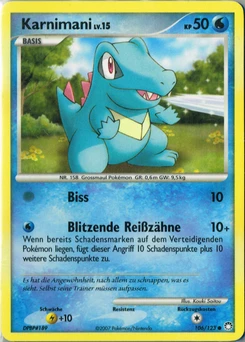 Pokémon-Karte Karnimani 106/123