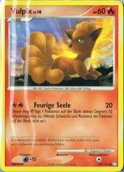 Pokémon-Karte Vulpix 107/123