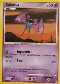 Pokémon-Karte Zubat 108/123