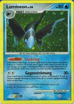 Pokémon-Karte Lumineon 011/123