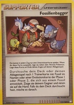 Pokémon-Karte Fossilienbagger 111/123
