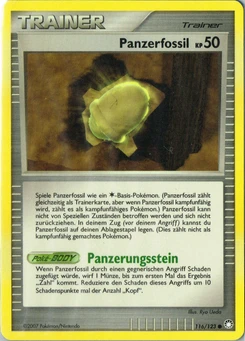 Pokémon-Karte Panzerfossil 116/123