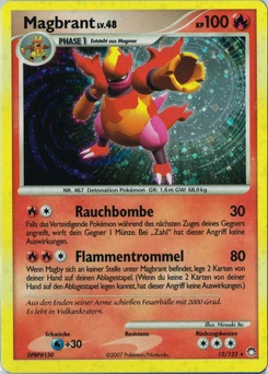 Pokémon-Karte Magbrant 012/123