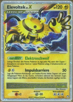 Pokémon-Karte Elevoltek 121/123