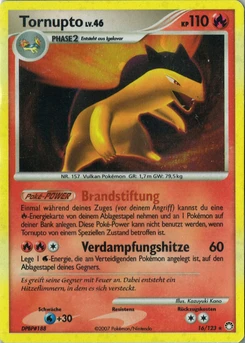 Pokémon-Karte Tornupto 016/123
