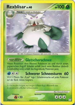 Pokémon-Karte Rexblisar 019/123