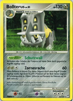 Pokémon-Karte Bollterus 021/123