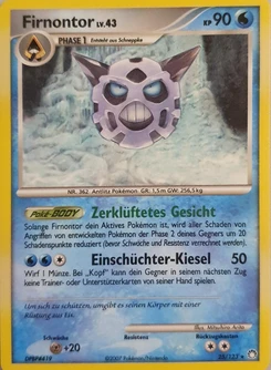 Pokémon-Karte Firnontor 025/123