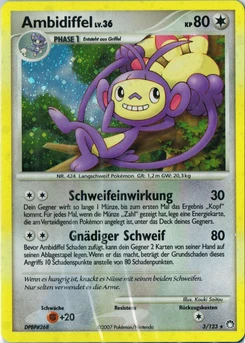 Pokémon-Karte Ambidiffel 003/123