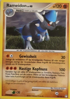 Pokémon-Karte Rameidon 033/123