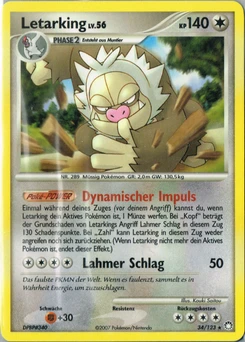 Pokémon-Karte Letarking 034/123