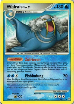 Pokémon-Karte Walraisa 039/123