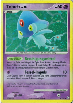 Pokémon-Karte Tobutz 004/123