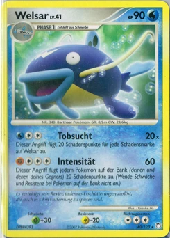 Pokémon-Karte Welsar 040/123
