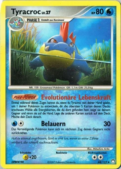 Pokémon-Karte Tyracroc 044/123