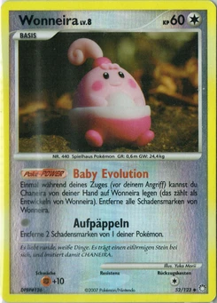 Pokémon-Karte Wonneira 052/123